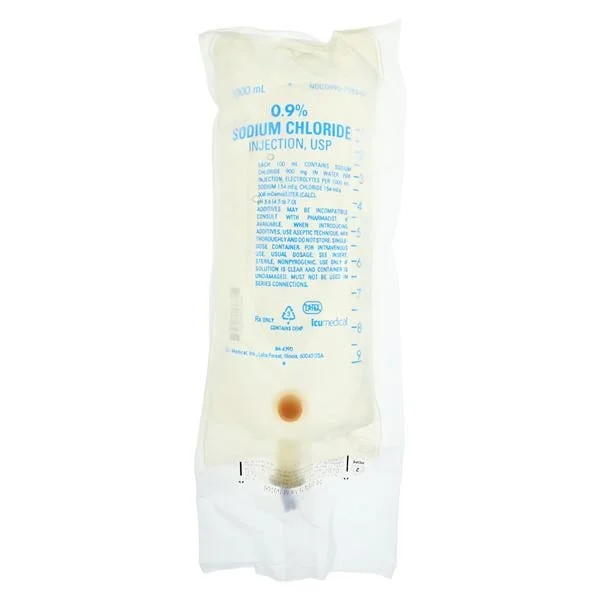 0.9% Sodium Chloride Inj Usp 1000 Ml, 12/Cs