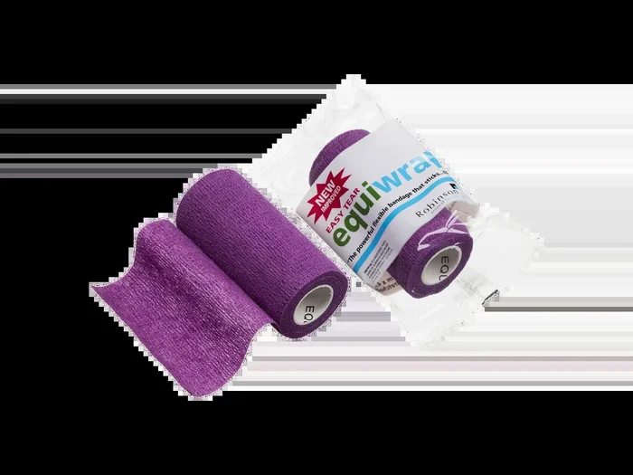 10cm X 4.5m Equiwrap Cohesive Bandage Purple