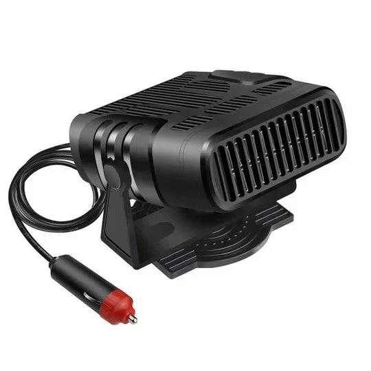 12V 24V Portable Car Heater – Defrost Windshield Snow Low Watt Automotive Space Heater For RV Winter