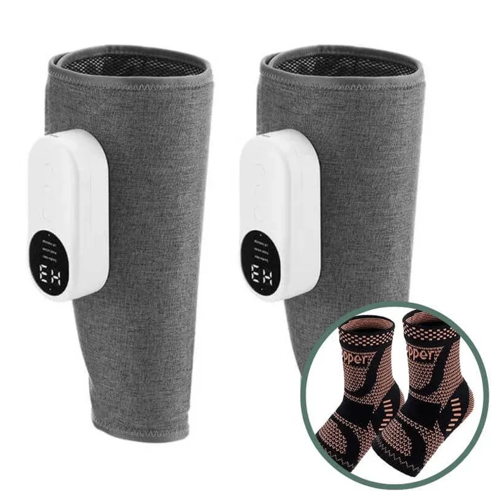 1x Pair ZenFit Massager + 1 Pair CopperFlex Compression Socks (fbgrp)