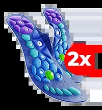 2 Pairs Magnetic Insoles (rin)