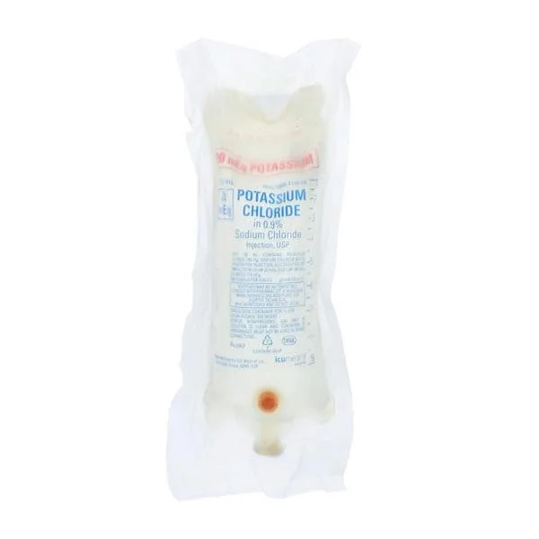 20 Meq .15% Kcl Nss 1000Ml Icu Med, 12/Cs