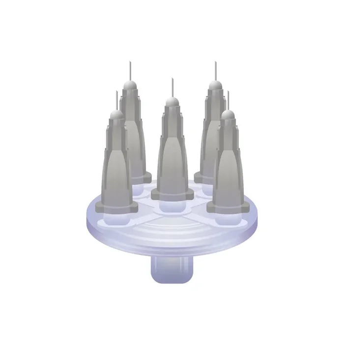 27g Grey 4mm x 5 Meso-relle Circular Multi Injector