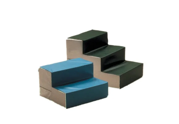 3-step stairs, large, foam, 32″L x 22″W x 21″H – 31-2301