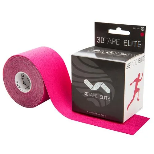 3BTAPE ELITE – kinesiology tape – pink, 16’ x 2” roll – 1018893