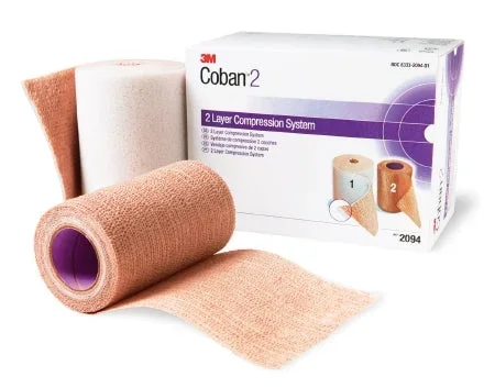 3M 2 Layer Compression Bandage System Coban Self-adherent