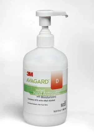 3M (9222) – Hand Sanitizer Antiseptic Gel Avagard D 500 mL – 61% Ethyl Alcohol