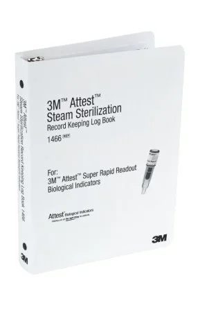3M Attest Sterilizer Log Book Steam – 1266-A