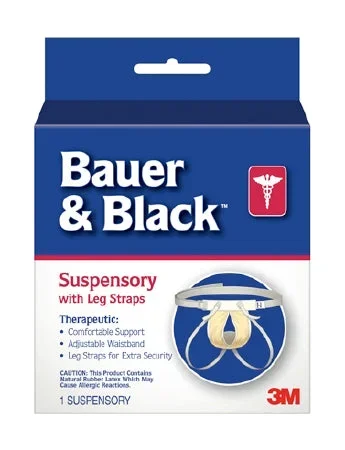 3M Bauer & Black Athletic Supporter Large White – 201255