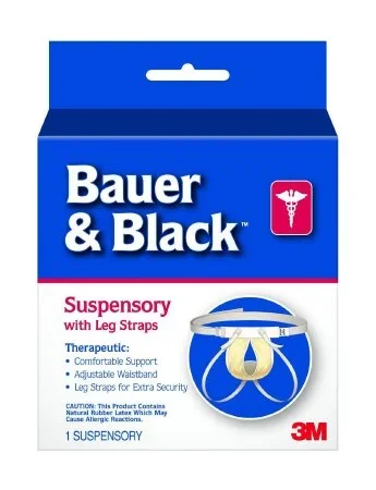 3M Bauer & Black Athletic Supporter X-Large White – 201352