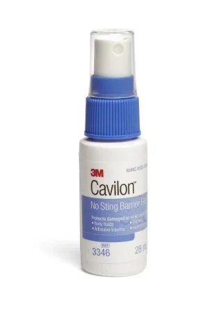 3M Cavilon Barrier Film 28 mL Spray, No Sting, Alcohol Free, Sterile, Fast-drying, Non-sticky, Hypoallergenic, Non-cytotoxic – 3346