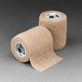 3M Coban Self Adherent Wrap, Tan, 3″