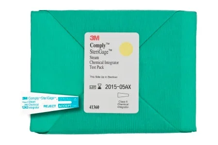 3M Comply SteriGage Sterilization Chemical Integrator Pack Steam 2 Inch – 41360
