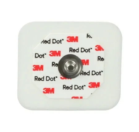 3M Healthcare EKG Snap Electrode Red Dot Monitoring Radiolucent 10 Per Pack
