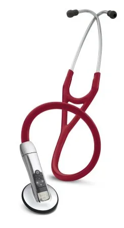 3M Littmann Electronic Stethoscope Burgundy 1-Tube 27 Inch Tube Single Head Chestpiece – 3200BU