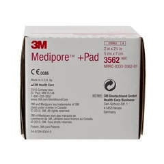 3M Medipore™ Island Dressing – 2 x 2 3/4 - Image 2