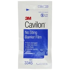3M No Sting Barrier Film Large Foam Applicator 3.0 mL Alcohol Free - Image 3