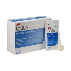 3M No Sting Barrier Film Large Foam Applicator 3.0 mL Alcohol Free