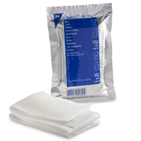 3M Ortho 3M Scotchcast One-Step Cast Splint 5 X 45 Inch Fiberglass White – 86545