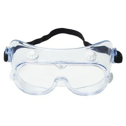 3M Protective Goggles Clear Tint Polycarbonate Lens Elastic Strap
