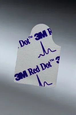 3M Red Dot EKG Snap Electrode Resting Radiolucent 100 per Pack – 2360