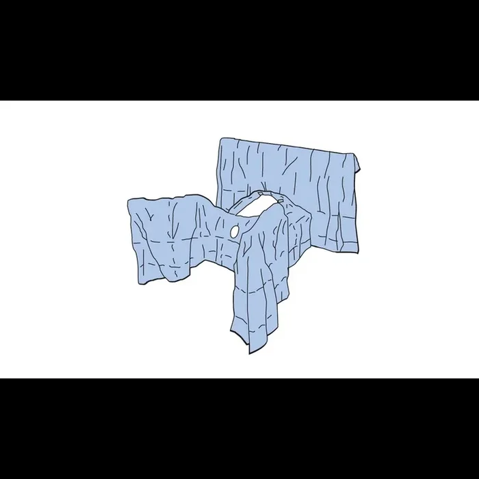 3M Steri-Drape Laparoscopy Drape 95″