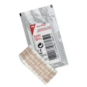 3M Steri-Strip Blend Tone Skin Closure Strip: 1/4″ x 3″, 1 Count Tan