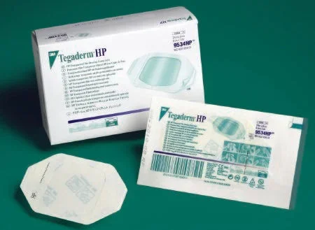 3M Tegaderm HP Transparent Film Dressing Rectangle 4 X 4-3/4 Inch Frame Style Delivery With Label Sterile – 9536HP
