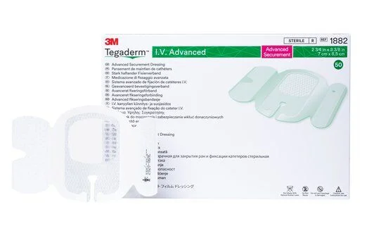 3M Tegaderm I.V. Advanced Securement Dressing – 2-3/4 in X 3-3/8 in