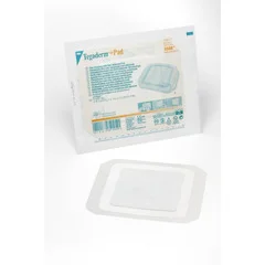 3M Tegaderm™ 6 x 6 Film 4 x 4 Pad Sterile Adhesive Composite Dressing, 25 EA/BX