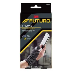 3M Thumb Stabilizer 3M™ Futuro™ Deluxe Adult Large / X-Large Lacing System Left or Right Hand Black, 1/EA