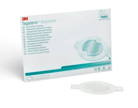 3M Tranparent Film Dressing 3M Tegaderm Oval 2 Tab Delivery Without Label Sterile