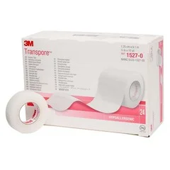 3M Transpore™ Surgical Tape – 1/2 x 10 Yards