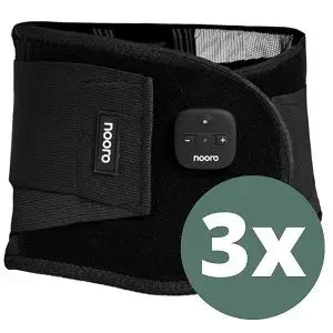 3x Nooro SpineLift EMS Belts (obb)