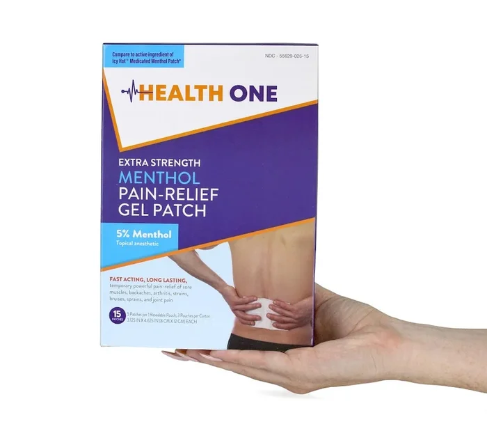 4% Menthol Pain Relief Gel Patch