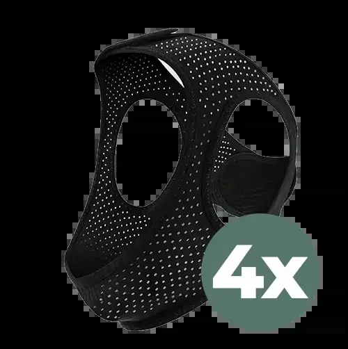 4x Nooro Snoring Chin Straps (apn)