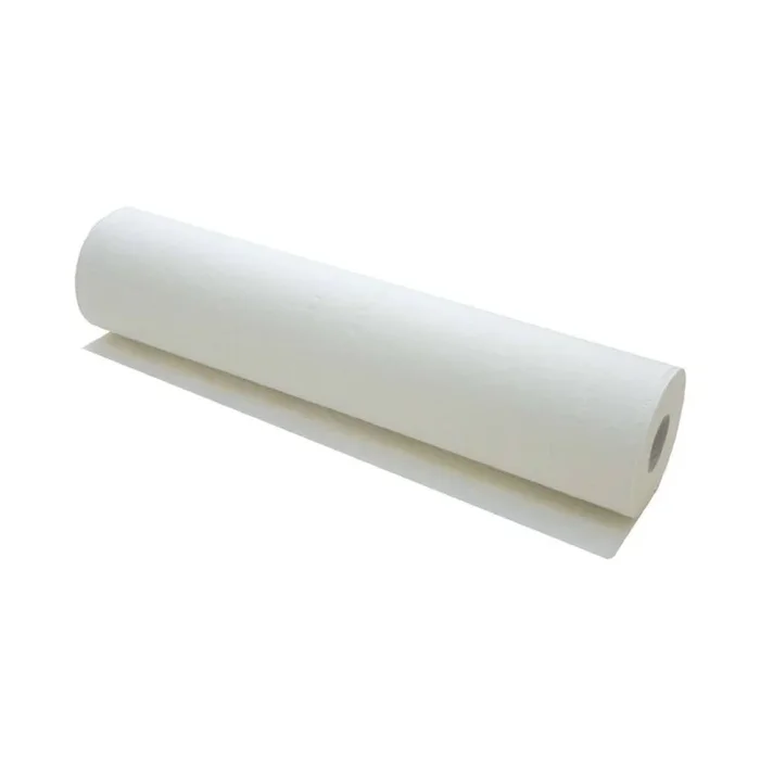 50cm x 40m White 2 Ply Couch Roll 100 Sheets