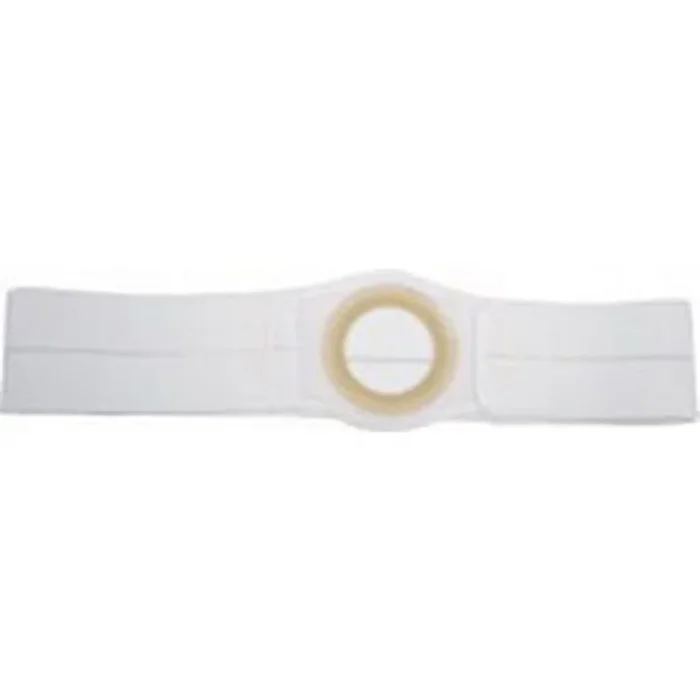 6″ White, Cool Comfort, Nu-Form Belt, Prolapse Flap, Small, 2-5/8″ Center Opening