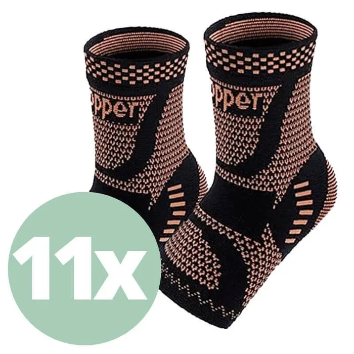 6x Pairs + Get 5x Pair Free CopperFlex VitalSocks (csbmg)