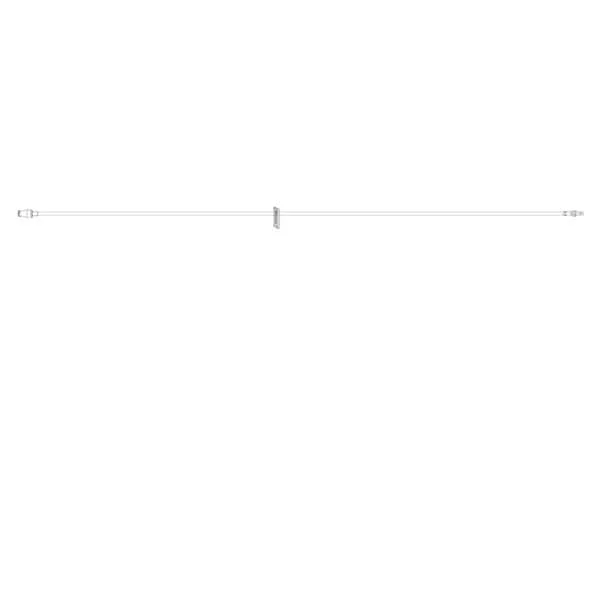 7″ (18 Cm) Appx 0.66 Ml, Ext Set W/Microclave Clear, Clamp, Rotating Luer, 50/Cs