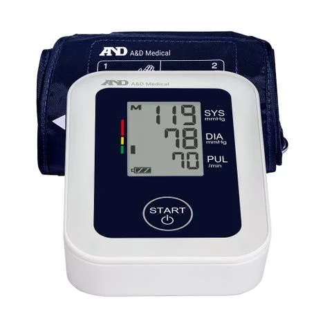 A&D Medical LifeSource Basic Blood Pressure Monitor With SlimFit Medium Cuff