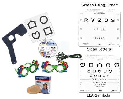 AAPOS Vision Screening Kit(Chart only))