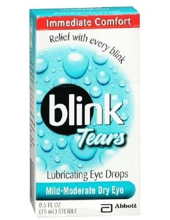 Abbott Blink Tears Eye Lubricant 0.5 oz. Eye Drops – 32994300215