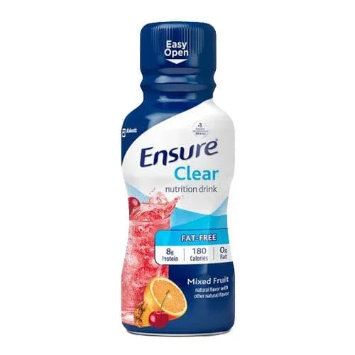 Abbott Ensure® Active™ Clear Nutritional Drink, 10 oz, Mixed Fruit