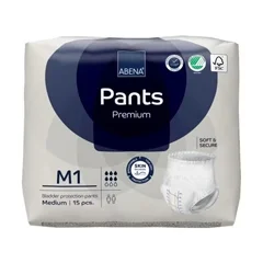 Abena Adult Absorbent Underwear Abri-Flex Pull On Medium Disposable Moderate Absorbency