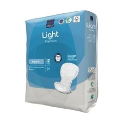 Abena Bladder Control Pad Abena Premium Light Super 7.8 X 16.5 Inch Moderate Absorbency Fluff / Polymer Core Size 4, 270 EA/CS - Image 3