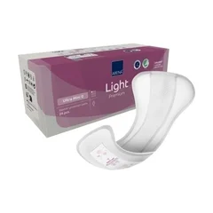 Abena Bladder Control Pad Abena Premium Light Ultra Mini 3.1 X 7.4 Inch Light Absorbency Fluff / Polymer Core Size 0, 288 EA/CS