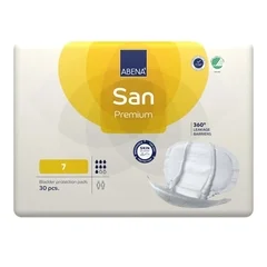 Abena Incontinence Liner Abena San Premium 14.1 X 24.8 Inch Heavy Absorbency Fluff / Polymer Core Size 7, 30 EA/PK - Image 4