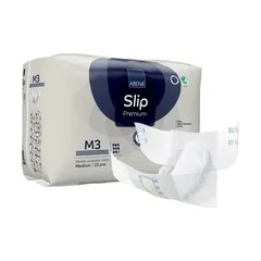 Abena Slip Premium Disposable Heavy Absorbency Briefs, M3, Medium, 23/PK