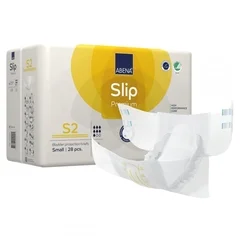 Abena Slip Premium Disposable Heavy Absorbency Briefs, S2, Small, 28/PK